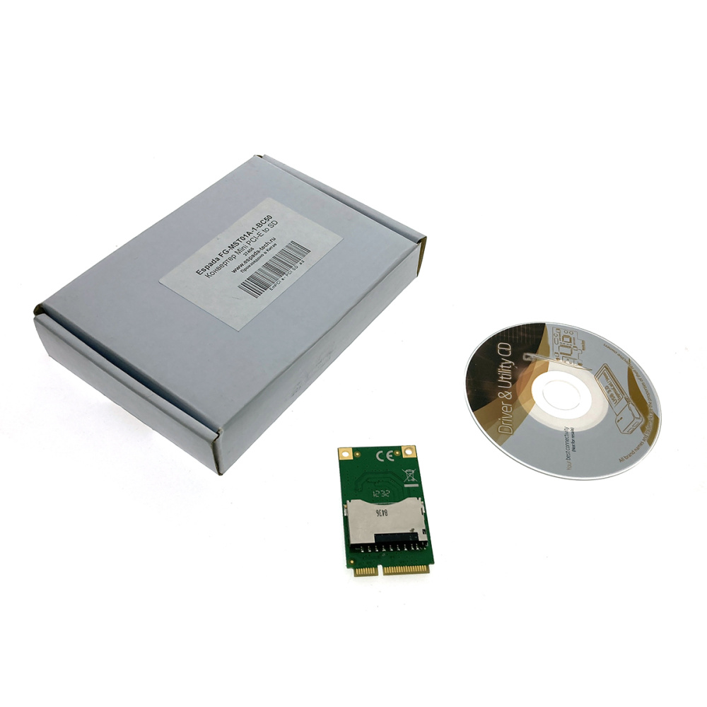 картинка Конвертор Mini PCI-E to SD card Espada 