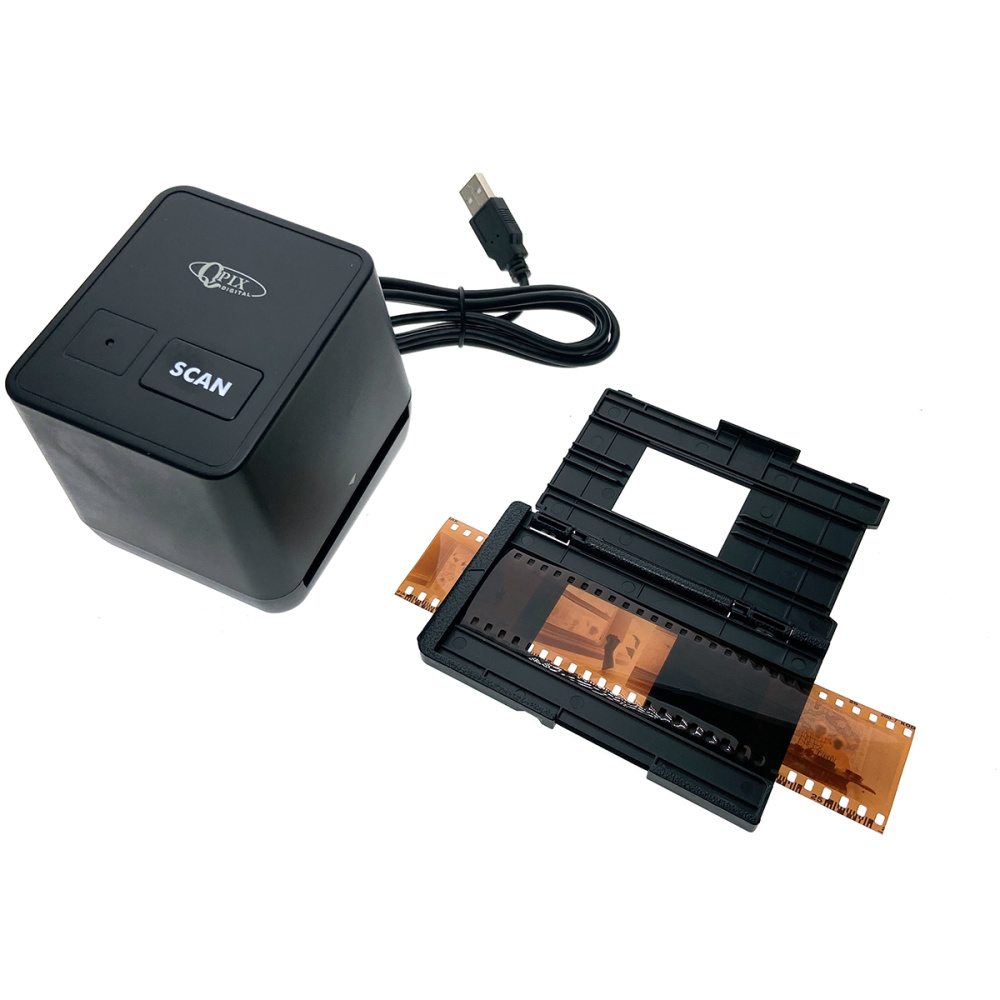 картинка Слайд - сканер QPix Digital FS-110 без экрана для слайдов и фотопленок, 17,9 Мега пикселей 