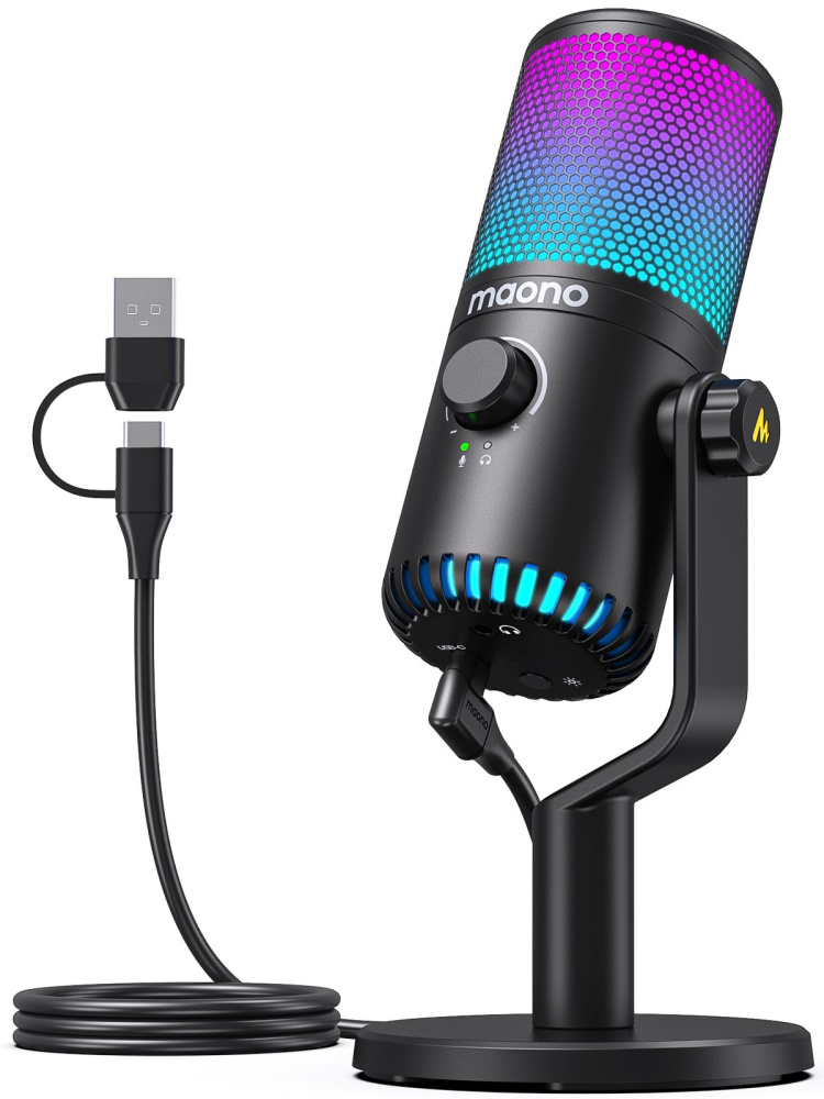 картинка Микрофон MAONO DM30 RGB 