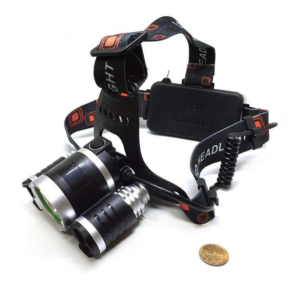 картинка Налобный светодиодный фонарь CREE XML T6 7000Lm 