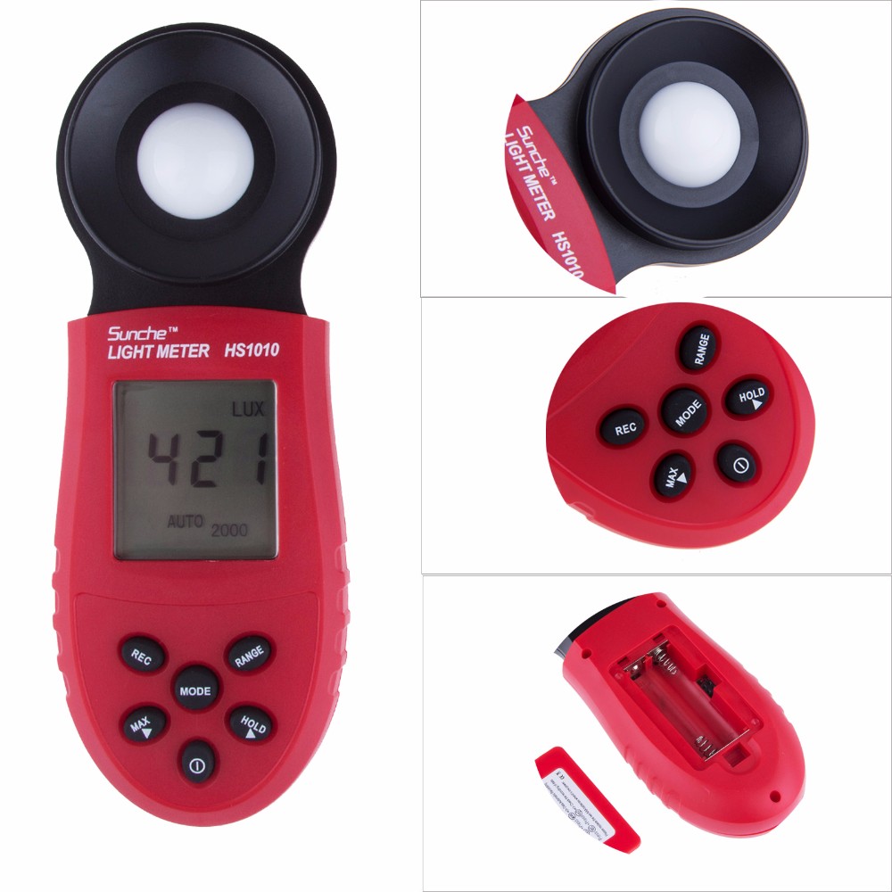 картинка Цифровой люксометр измеритель освещенности 