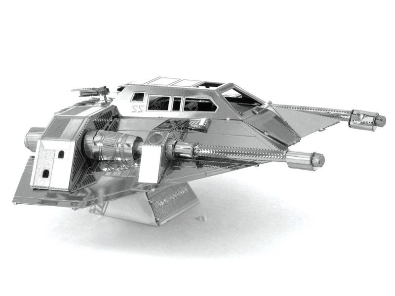 картинка Сборная 3D модель " Snowspeeder" из STAR WARS металлическая 