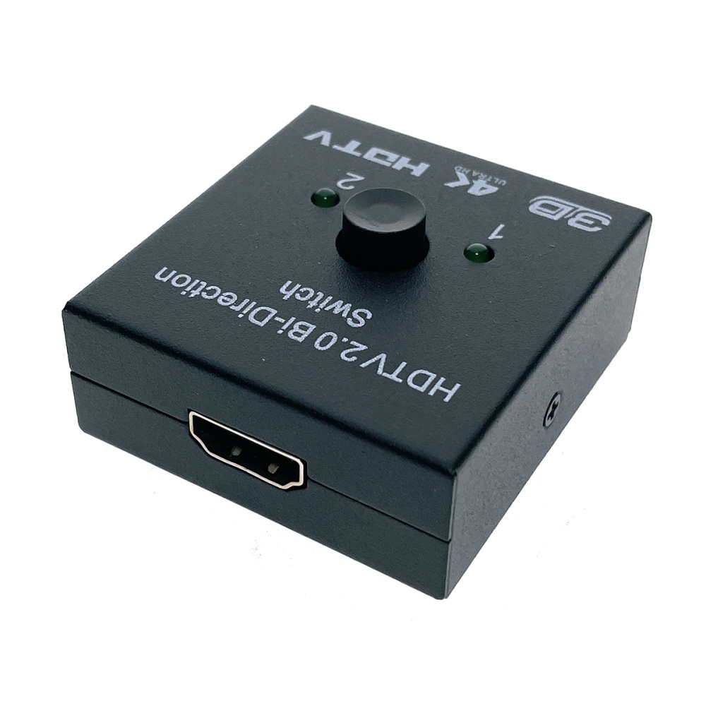 картинка HDMI разветвитель двунаправленный 2Х1 4K Espada EDH21 переключатель 