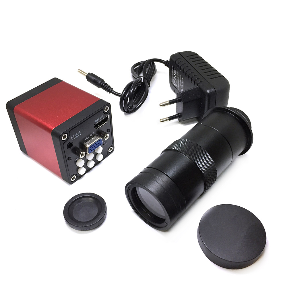 картинка Микроскоп монокуляр 130x HDMI, VGA 