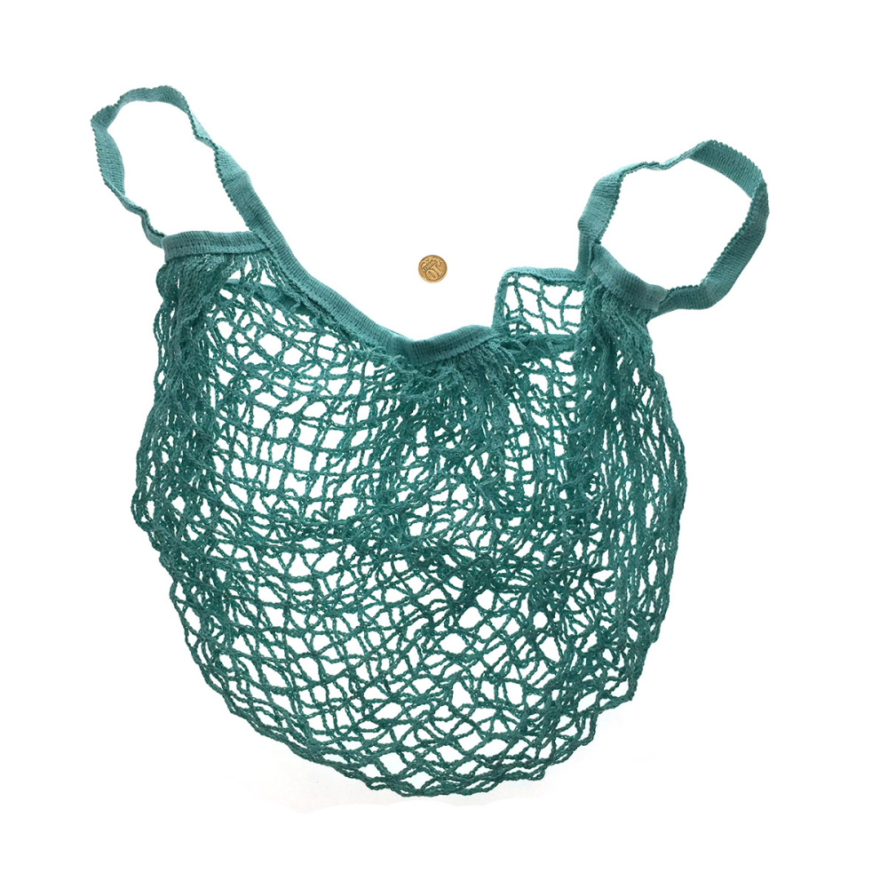 картинка Сумка авоська голубая 