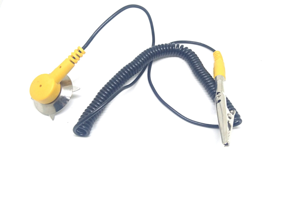 картинка Кабель заземления для антистатических ESD ковриков для снятия статического напряжения 