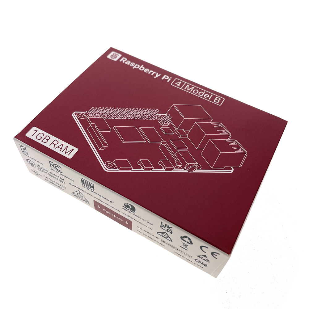 картинка Микрокомпьютер Raspberry Pi 4 Model B 1Gb              