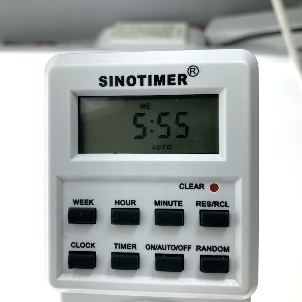 картинка Таймер электронный в розетку программируемый SinoTimer TM516 