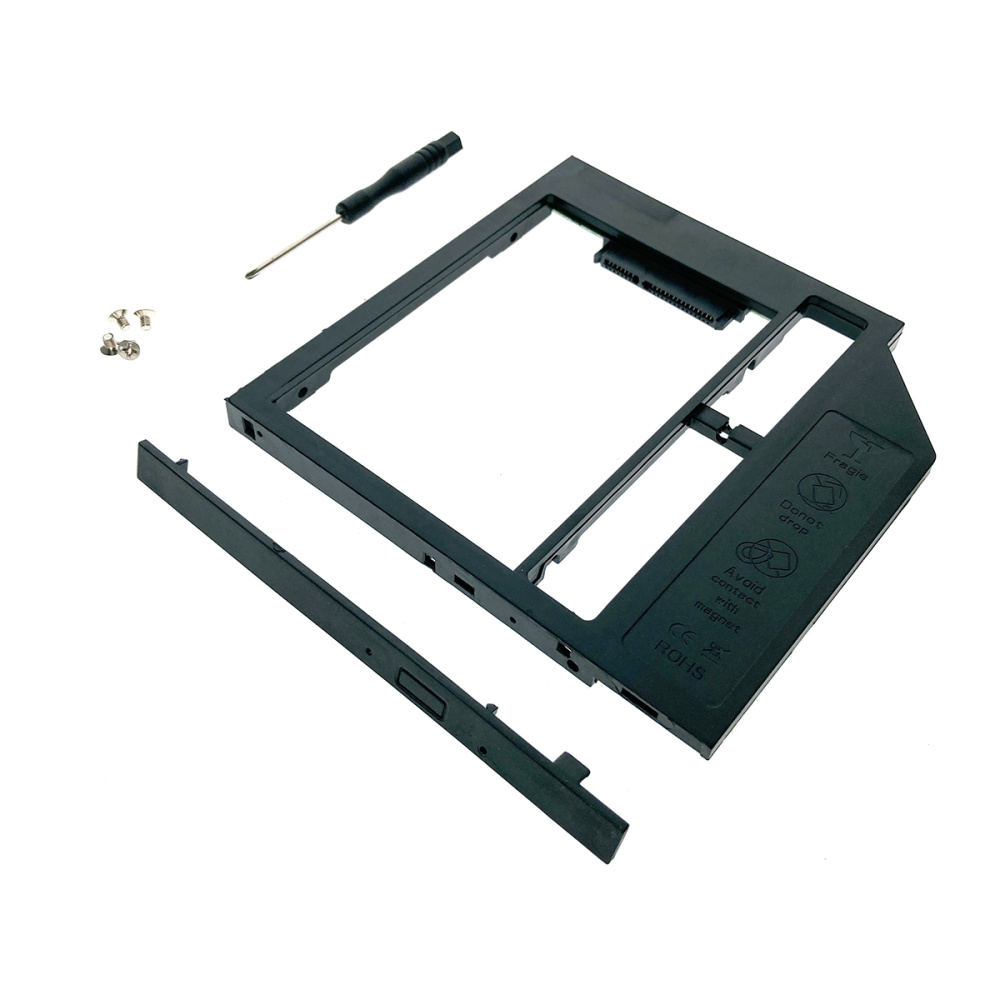 картинка Адаптер птибей SS90 Espada SATA/miniSATA /SlimSATA/ 9мм для подключения HDD/SSD 2,5” к ноутбуку вместо DVD 