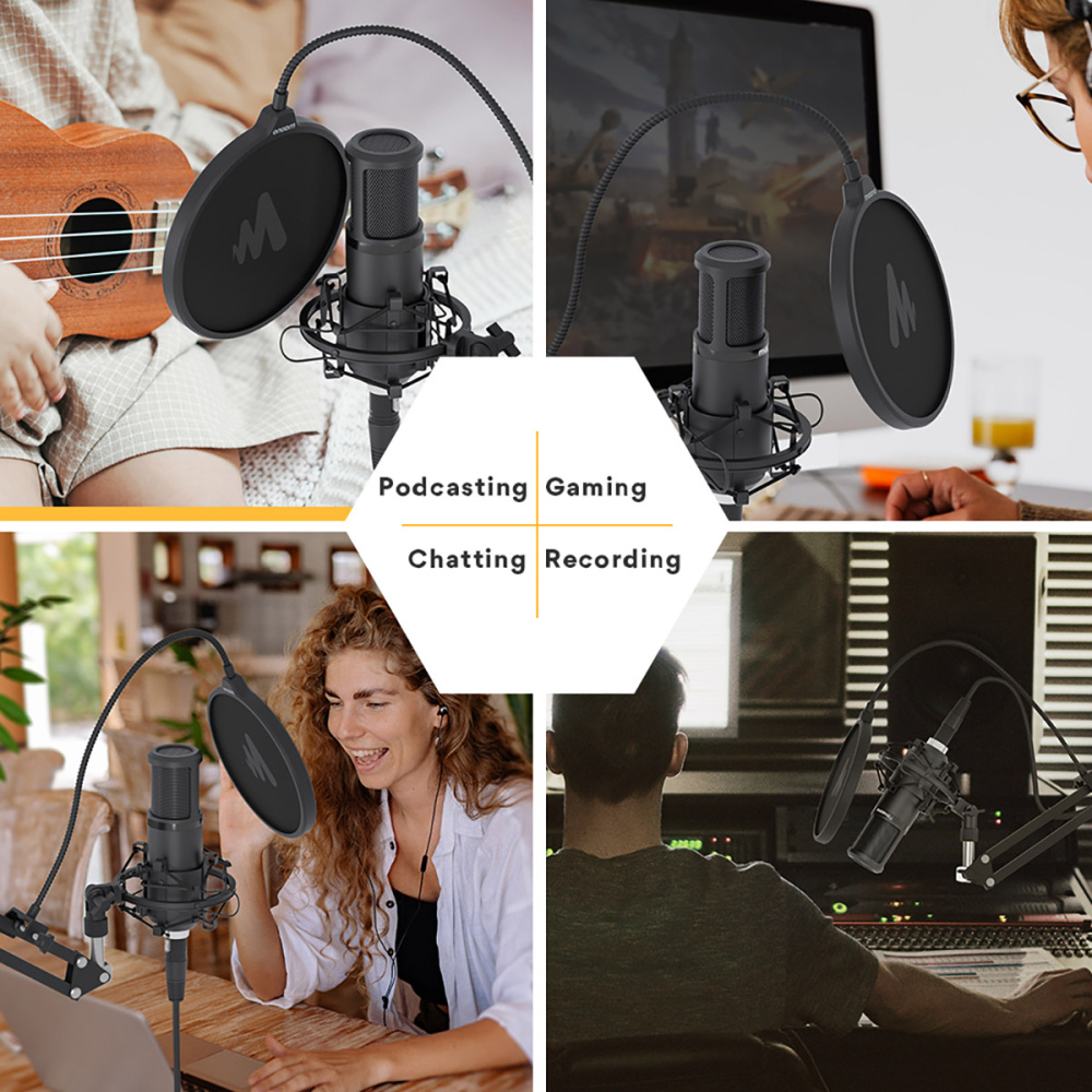 картинка Микрофонный комплект MAONO, модель AU-PM320S 