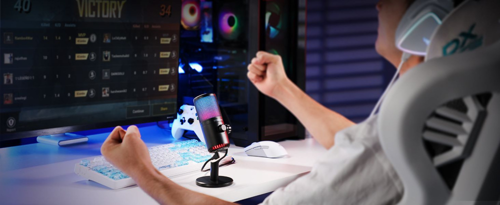 картинка Микрофон MAONO DM30 RGB 