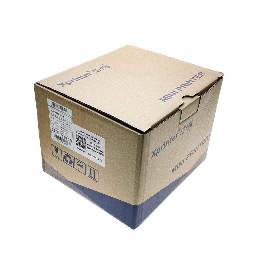 картинка Термопринтер этикеток Xprinter XP-Q371U USB  