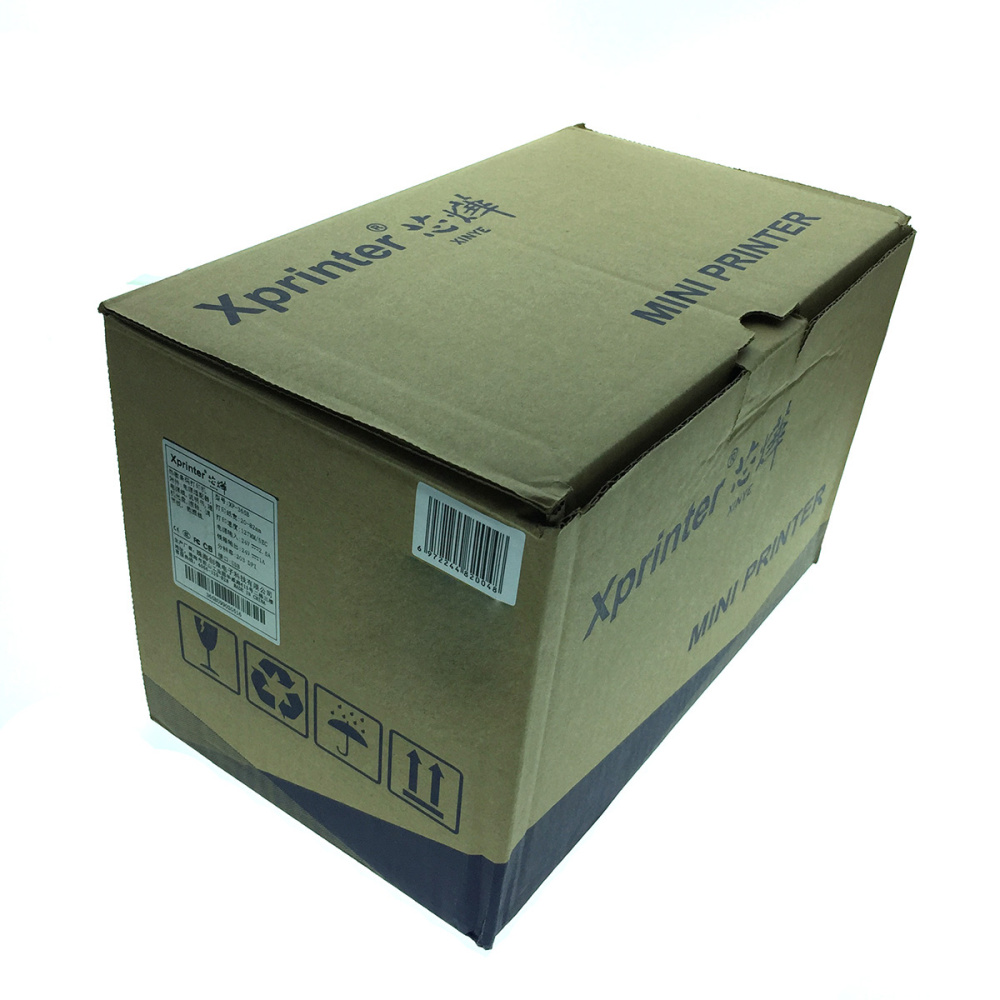 картинка Термопринтер этикеток Xprinter XP-365B + 2 рулона этикеток 