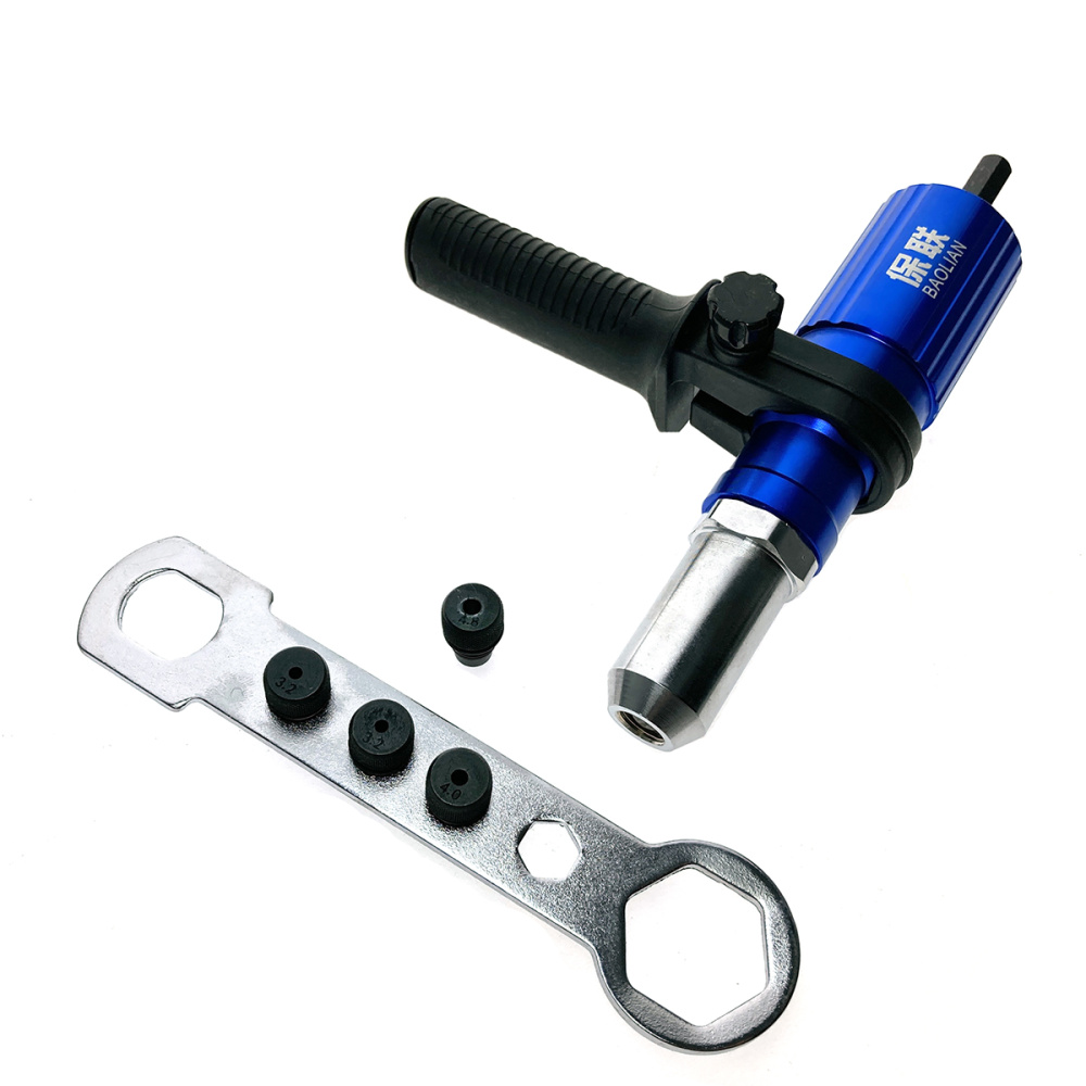 картинка Заклепочный пистолет-адаптер 2,4-4,8 мм на дрель 