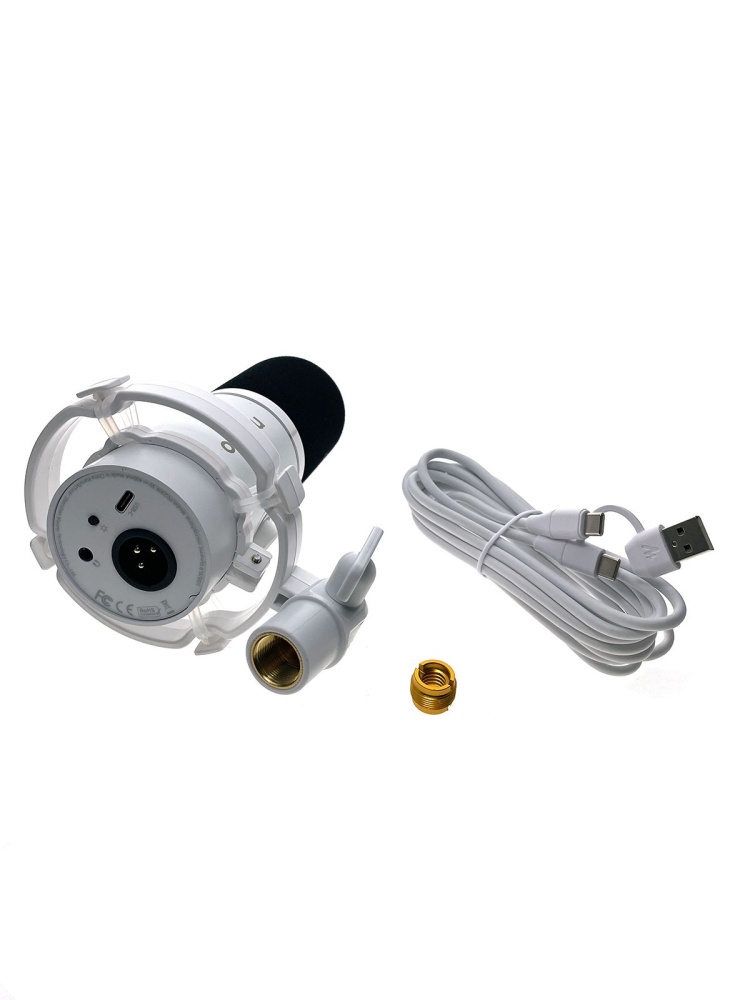 картинка Динамический микрофон MAONO PD200X белый 