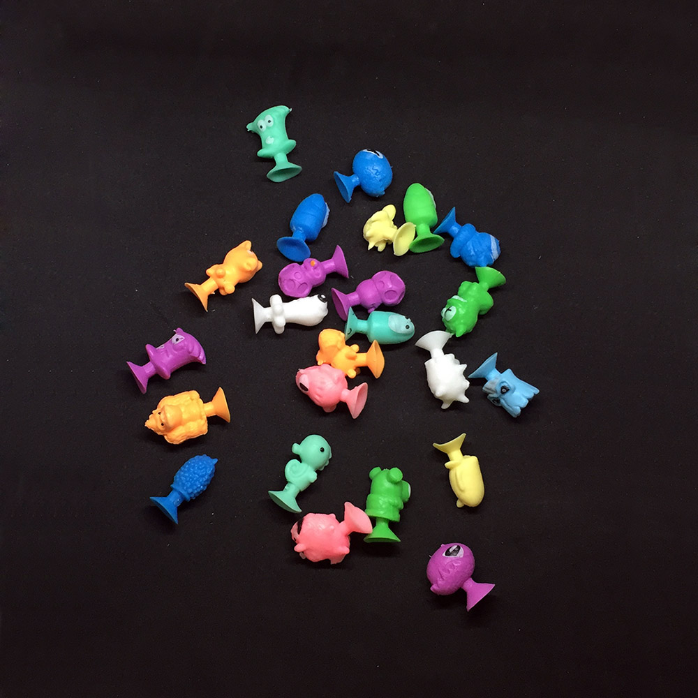 картинка Веселые прилипалы Stikeez монстры, животные и подводные чудовища 