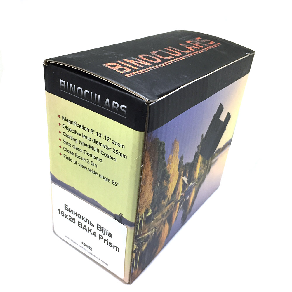 картинка Бинокль Bijia 10x25 BAK4 Prism 