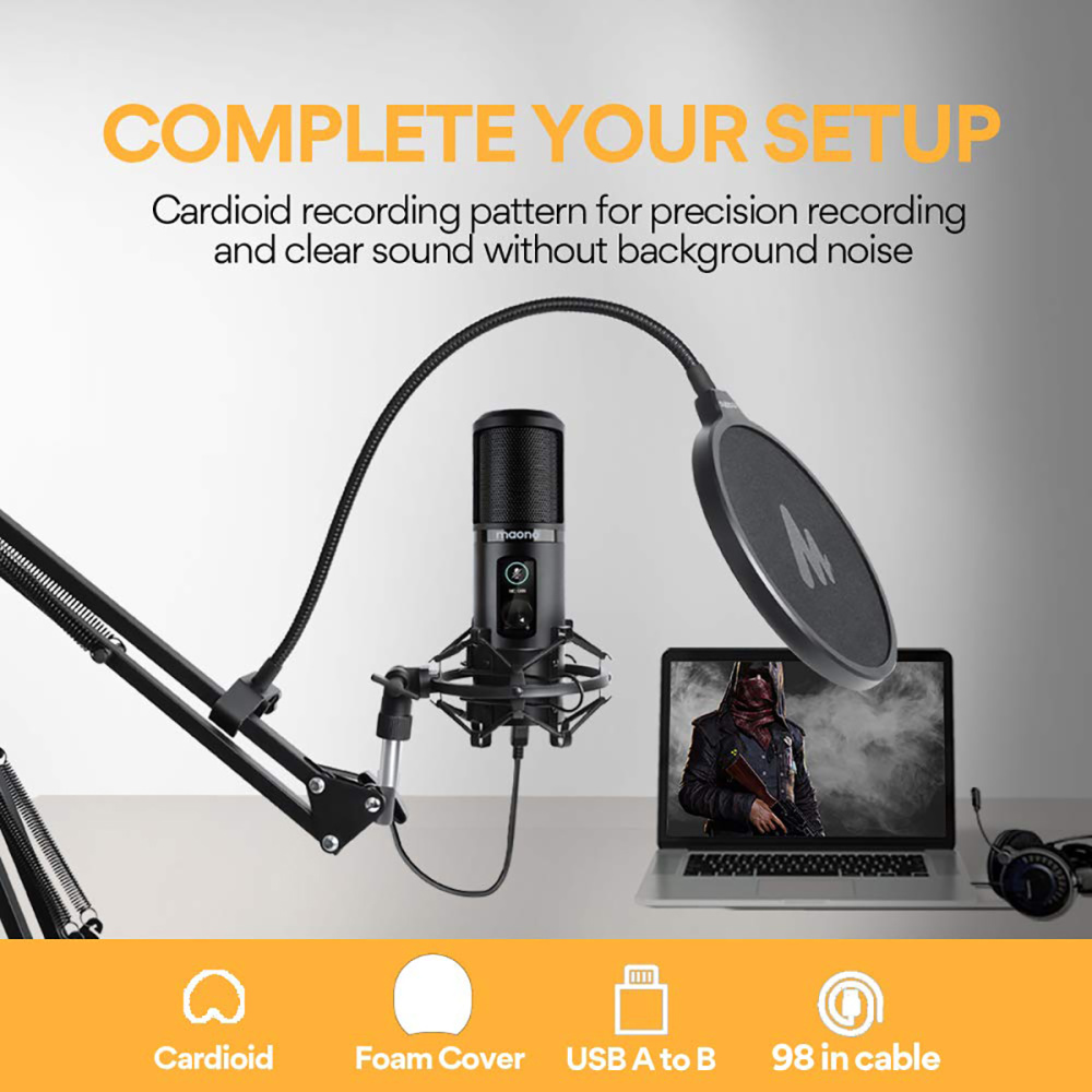 картинка Микрофонный комплект MAONO, AU-PM421 