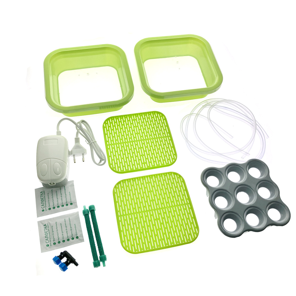 картинка Проращиватель 2х-модульный "Здоровья КЛАД X2", цвет белый 