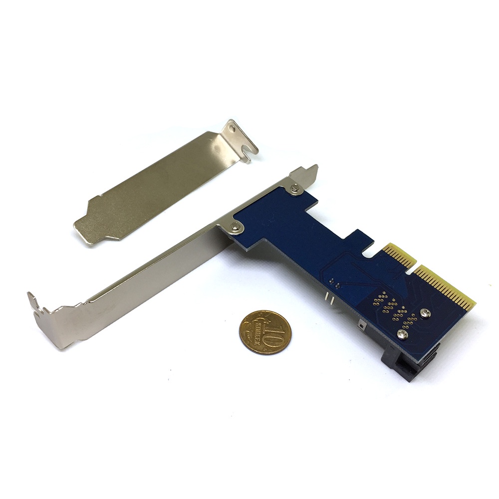 картинка Контроллер PCI-E, U.2 SFF-8643, модель PCIeU2, Espada 