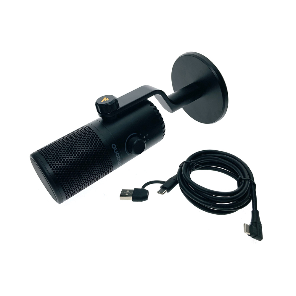картинка Микрофон MAONO DM30, черный с RGB подсветкой 
