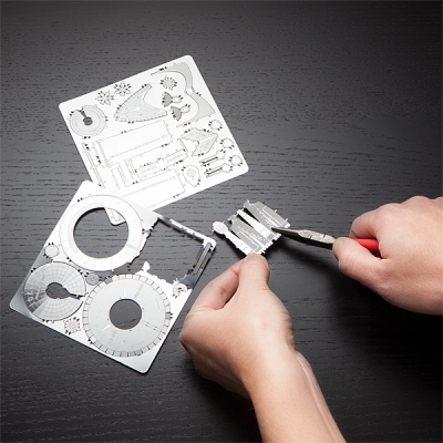 картинка Сборная 3D модель " Snowspeeder" из STAR WARS металлическая 