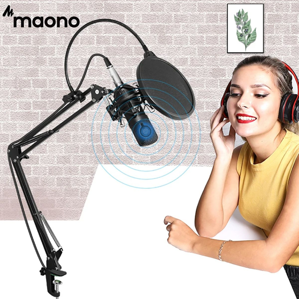 картинка Микрофонный комплект MAONO, модель AU-A03 