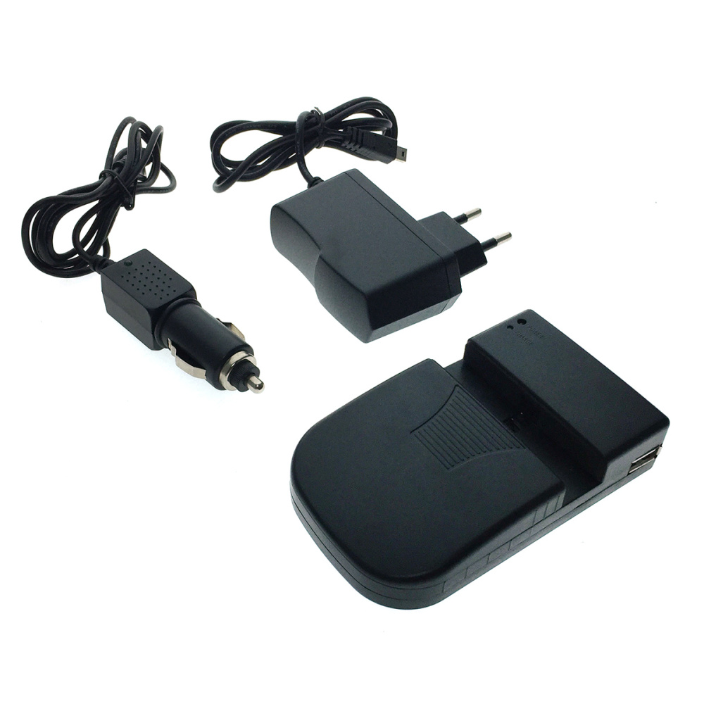 картинка Универсальное зарядное устройство Li-ion аккумуляторов 3,7V, 7.2V, 5V USB Espada DC14-60 12V, 220V 