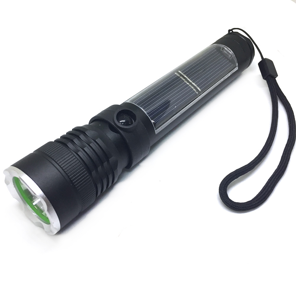 картинка Фонарь LED BORUIT 3w с Power bank, цвет черный 