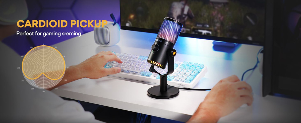 картинка Микрофон MAONO DM30 RGB 