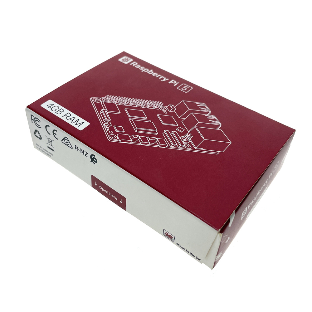 картинка Микрокомпьютер Raspberry Pi 5 4Gb   