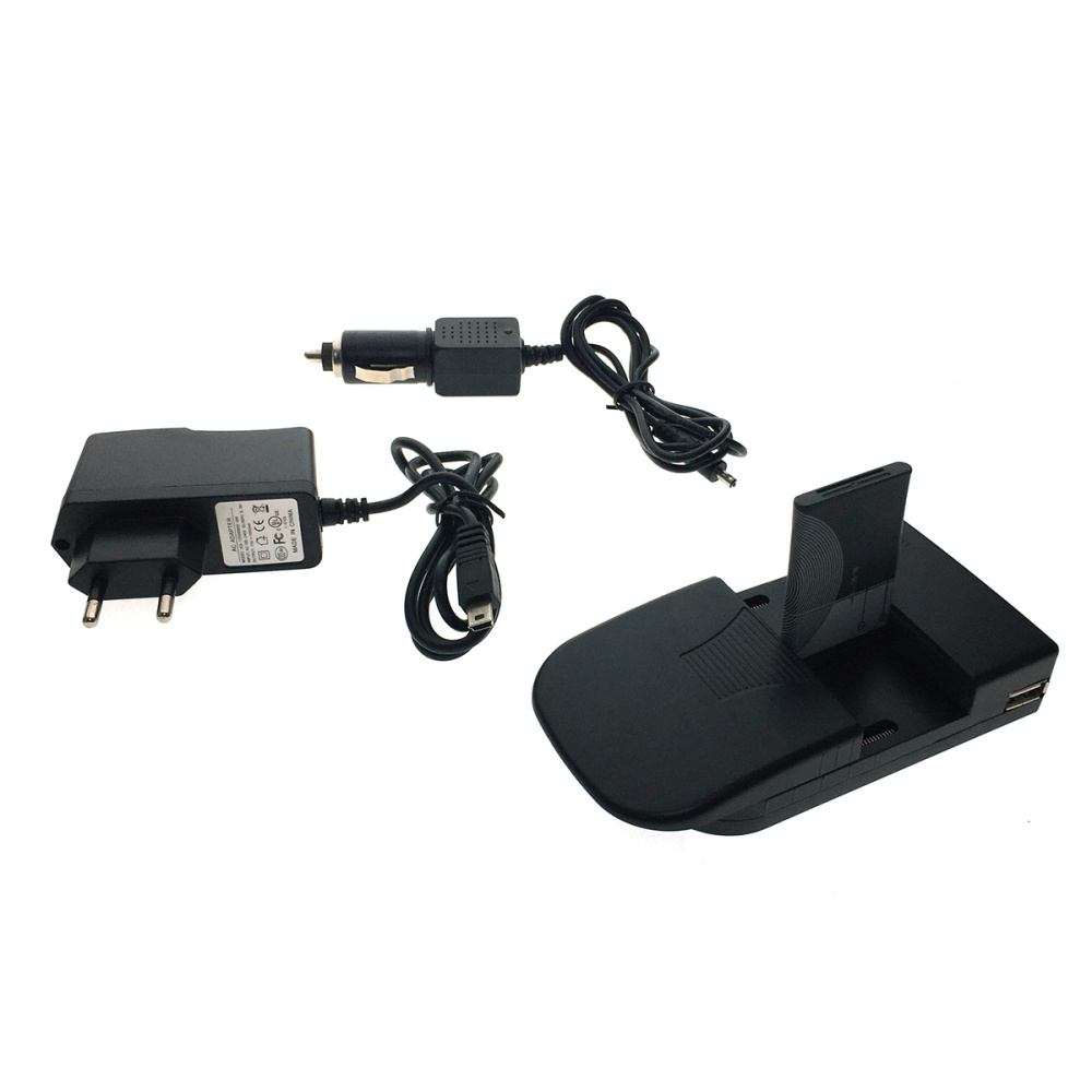 картинка Универсальное зарядное устройство Li-ion аккумуляторов 3,7V, 7.2V, 5V USB Espada DC14-60 12V, 220V 