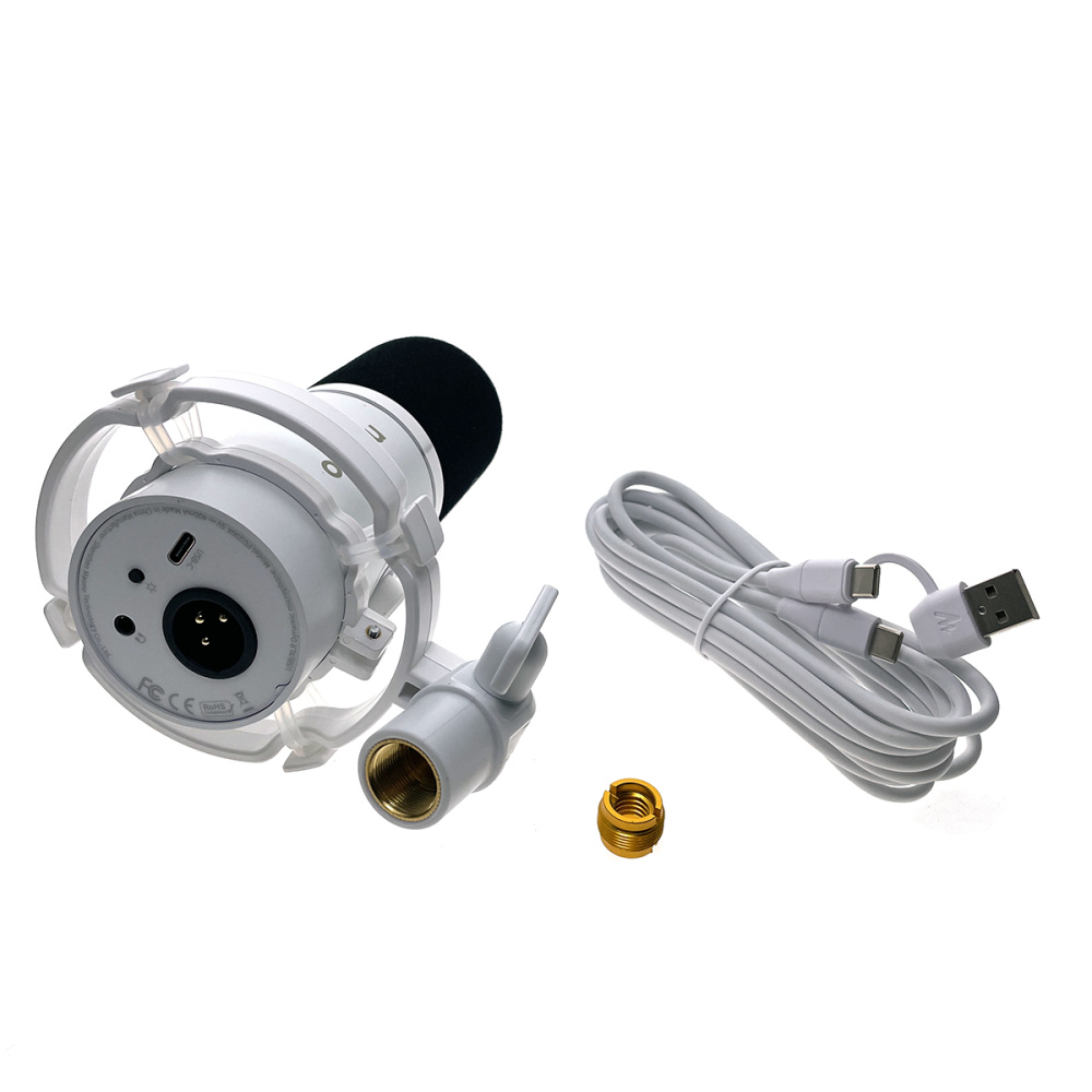 картинка Динамический микрофон MAONO PD200X белый 