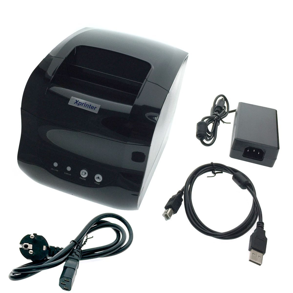 картинка Термопринтер XP-365B USB+Bluetooth этикеток Xprinter 