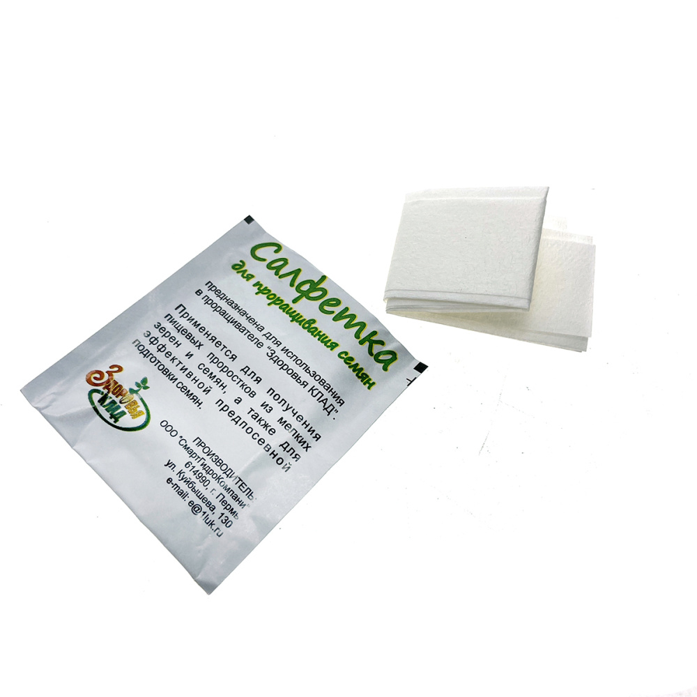 картинка Салфетка для проращивателя гидропонного "Здоровья КЛАД" 