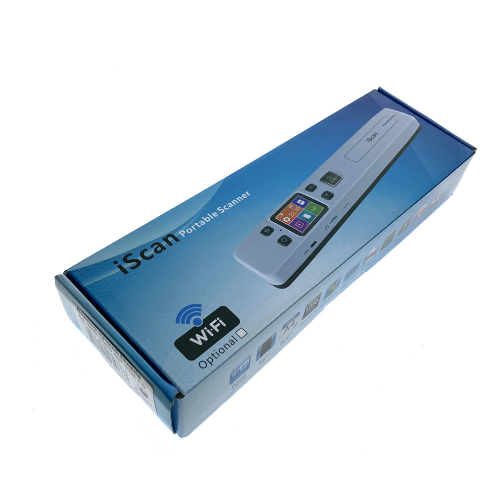 картинка Портативный ручной сканер E-iScan02 Espada, A4 черный 