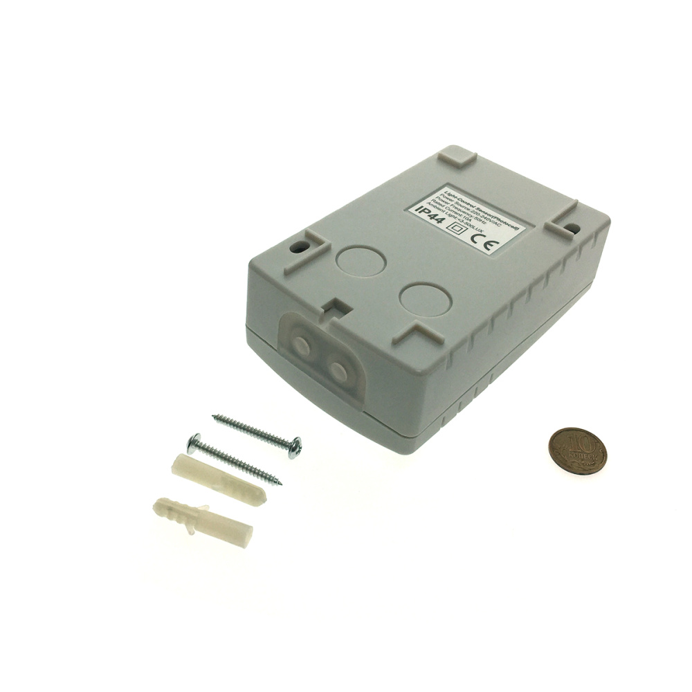 картинка Реле освещенности ET300, программируемое, влагозащищенное, 220В, 6А 