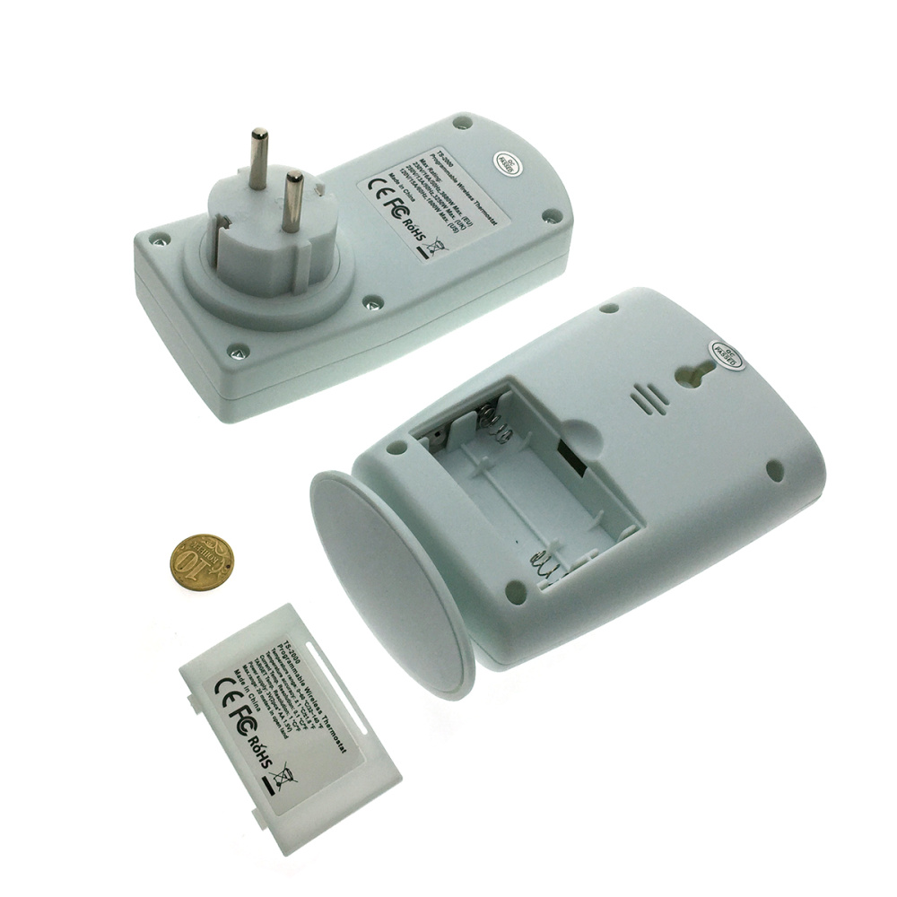 картинка Терморегулятор TS-2000 с розеткой беспроводной  