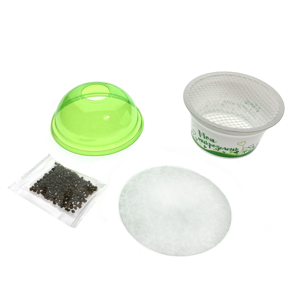 картинка Набор для выращивания Моя микрозелень РЕДИС 