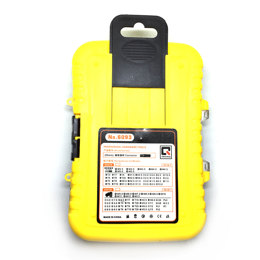 картинка Набор прецизионных отверток 6093B 46 в 1 