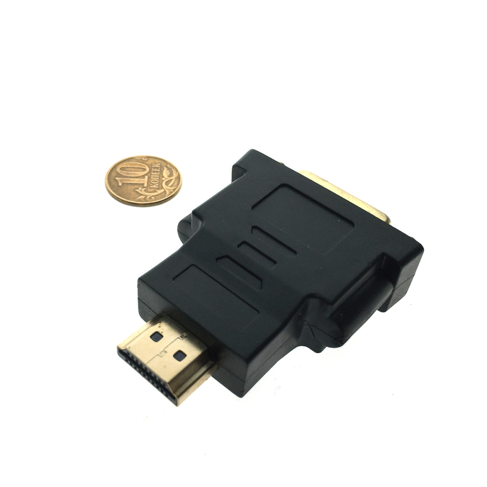 картинка Переходник HDMI 19pin Male to DVI-D 25F, EHD19mDVI25f Espada 