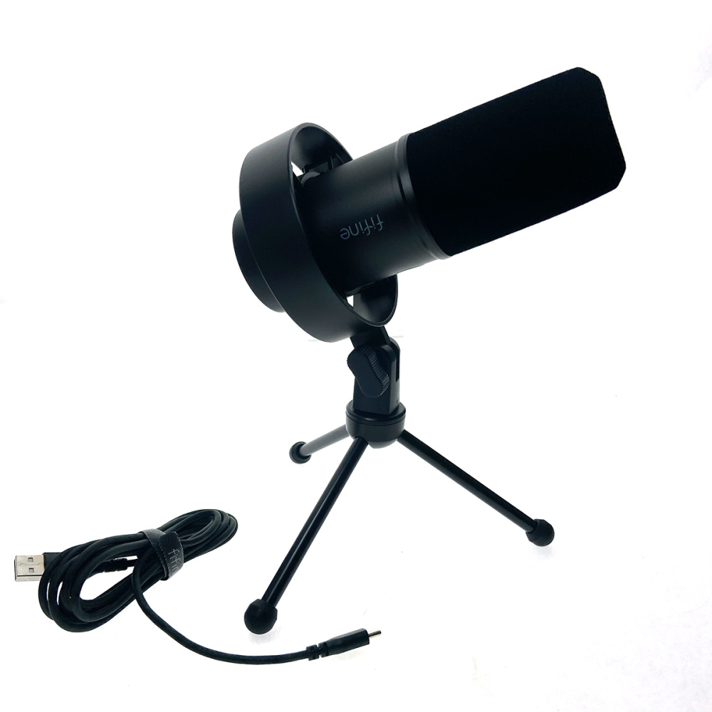 картинка Микрофон динамический / гибридный Fifine K688 USB/XLR 