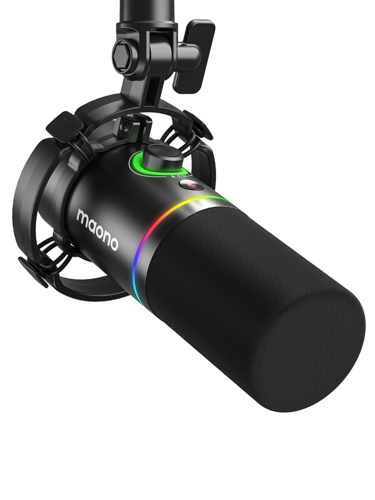 картинка Динамический микрофон MAONO PD200X черный 