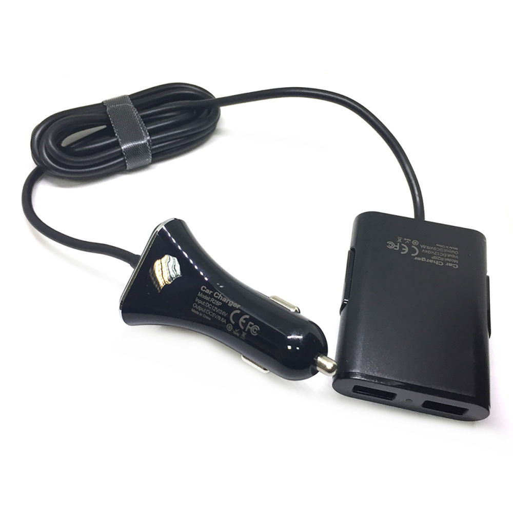 картинка Зарядное устройство E-4U1224 Espada в прикуриватель 4USB 12/24V 