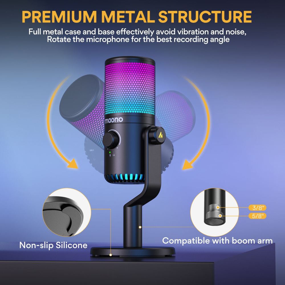 картинка Микрофон MAONO DM30 RGB 