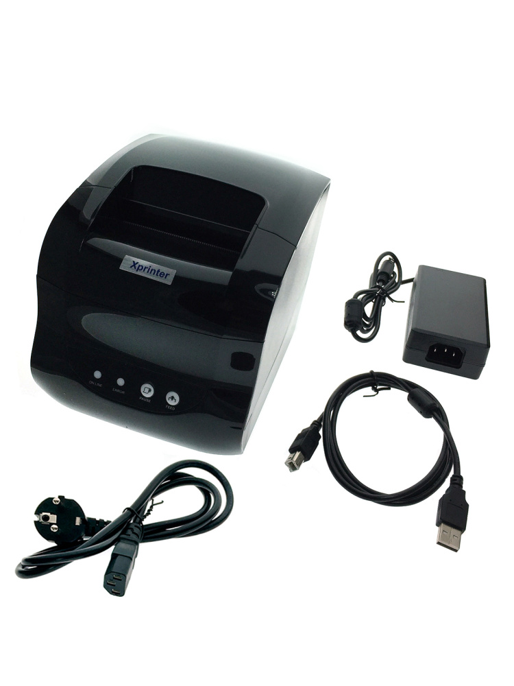 картинка Термопринтер XP-365B USB+WiFi этикеток Xprinter 