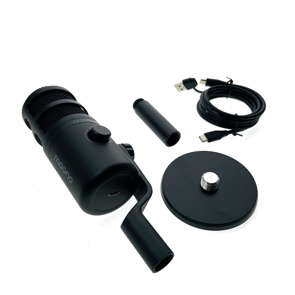 картинка Микрофон MAONO динамический, модель PD100U, черный 