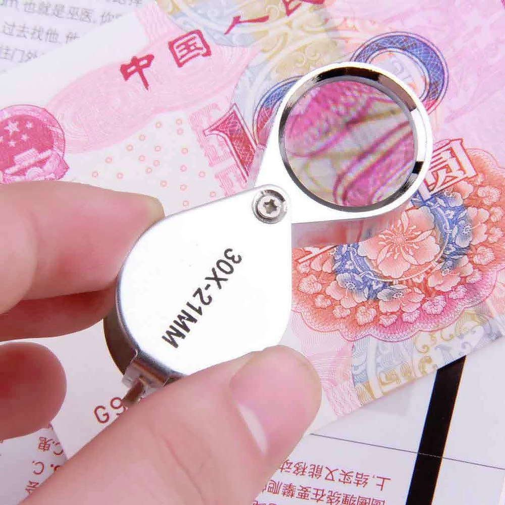 картинка Лупа портативная D20мм 30x 