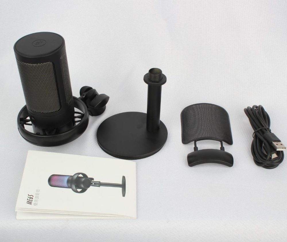 картинка Микрофон Esterra ME6S, черный 