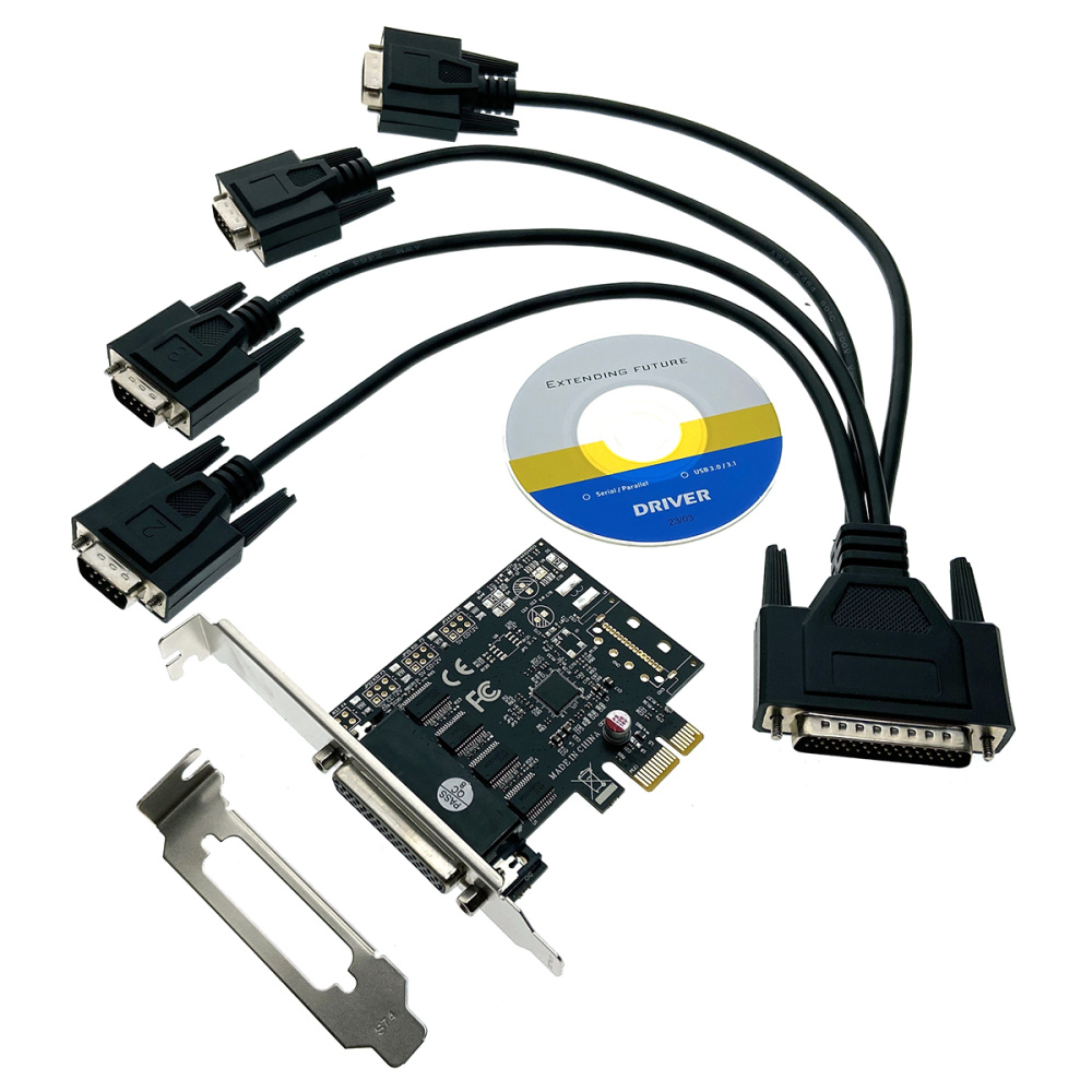 картинка Контроллер PCI-E, 4S модель FG-EMT04A-2L, Espada 
